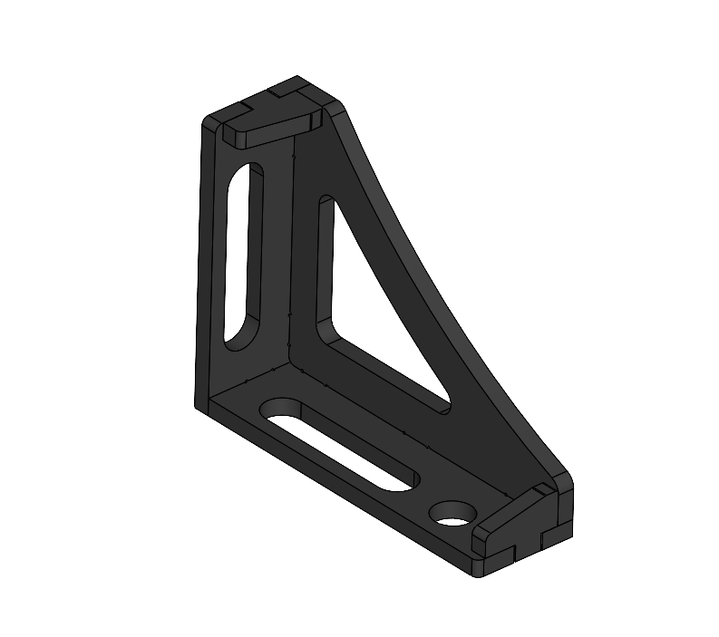 Spannwinkel D28 Set L+R | 250×200×75×12 mm – Präzision & Stabilität für das D28-System