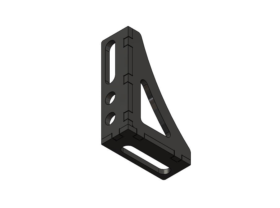 Spannwinkel D28 | 250x175x75x12mm – Bausatz