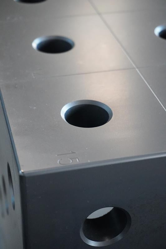 3D Schweißtisch PROFI D28 Plasmanitriert | 1000x1000x200x25mm
