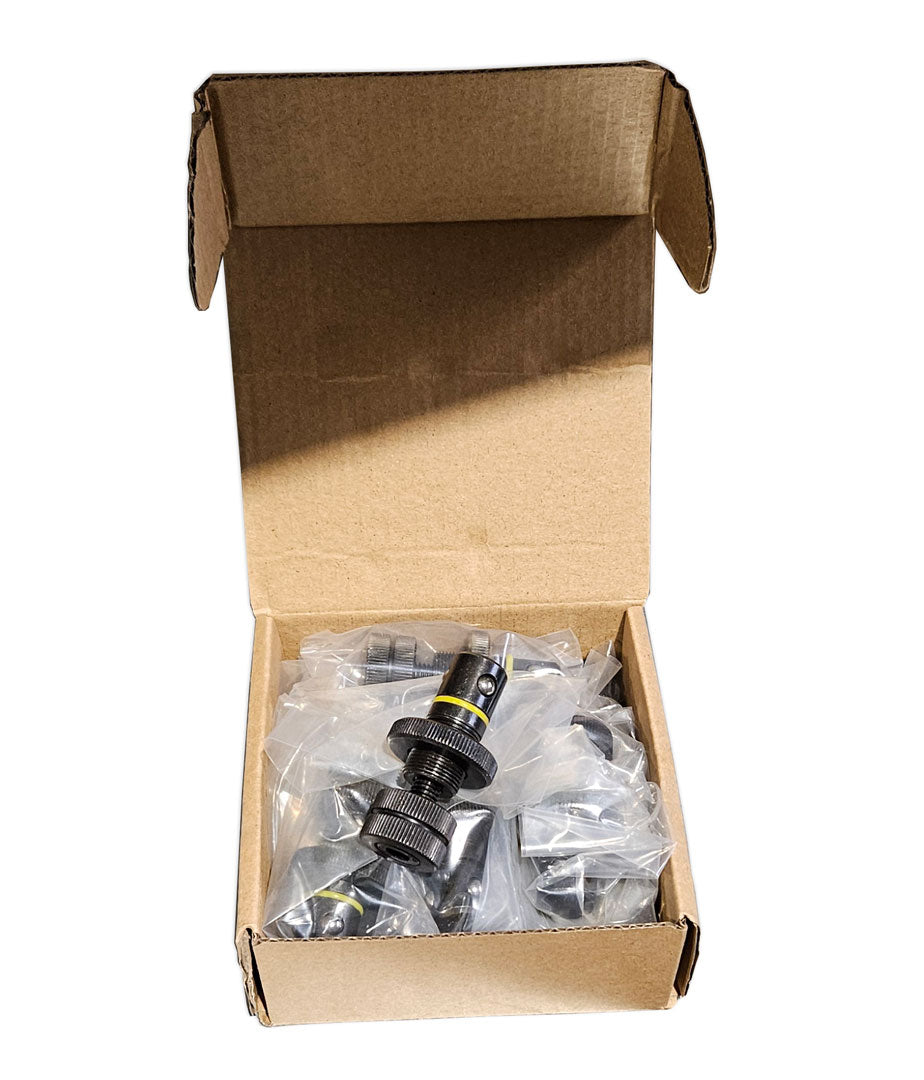 Set 10x Kugelsperrbolzen verstellbar für Schweißtisch D16