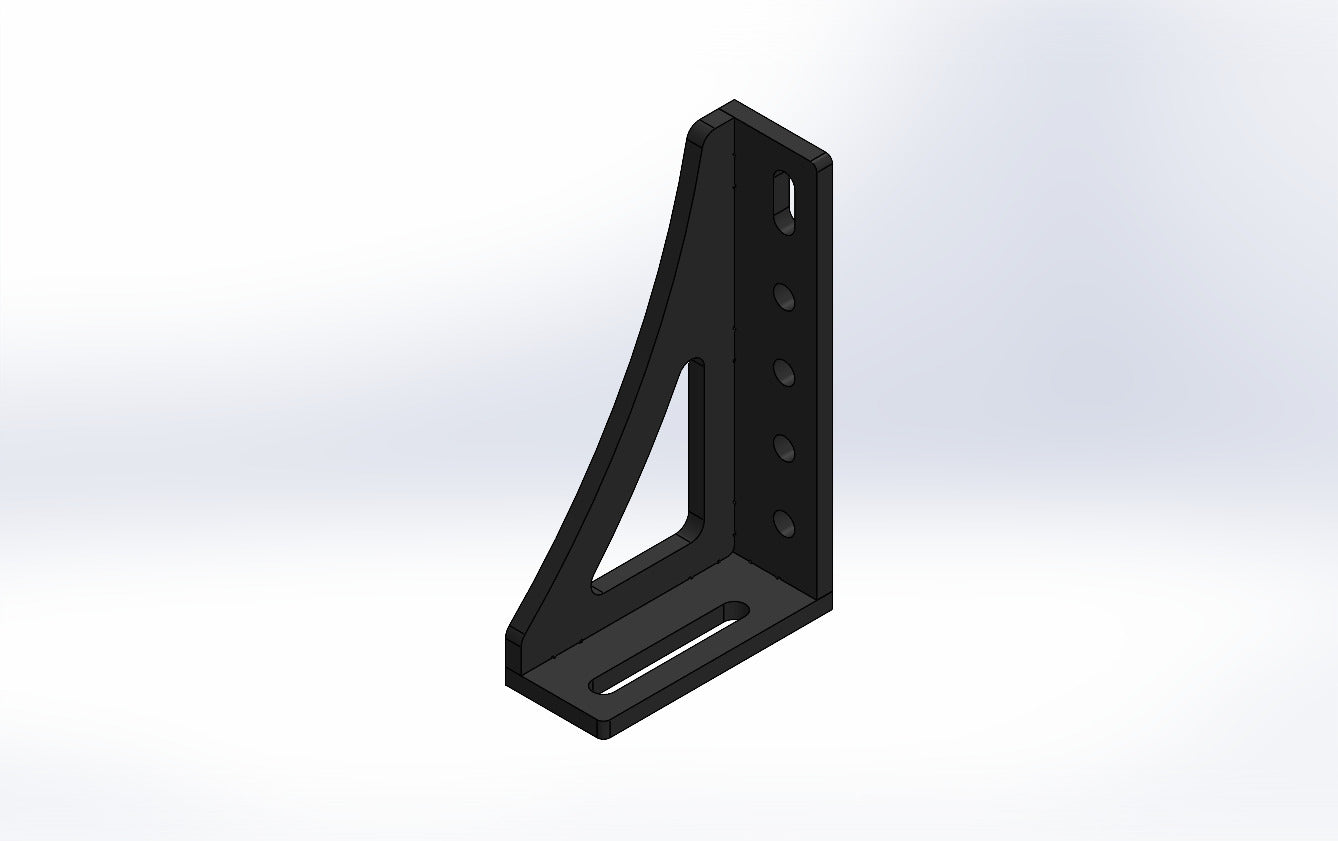 Spannwinkel Premium Geschweißt 300 x 175 x 75 x 12mm