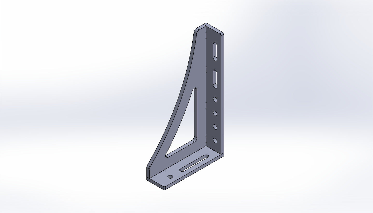 Spannwinkel Premium Bausatz 450 x 250 x 75 x 12mm