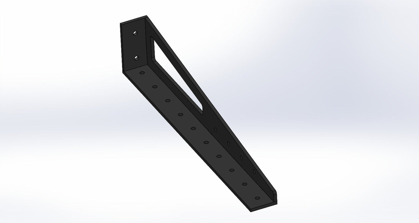 Tischerweiterung Premium für Schweißtische 12mm - 1000x100x200x12mm