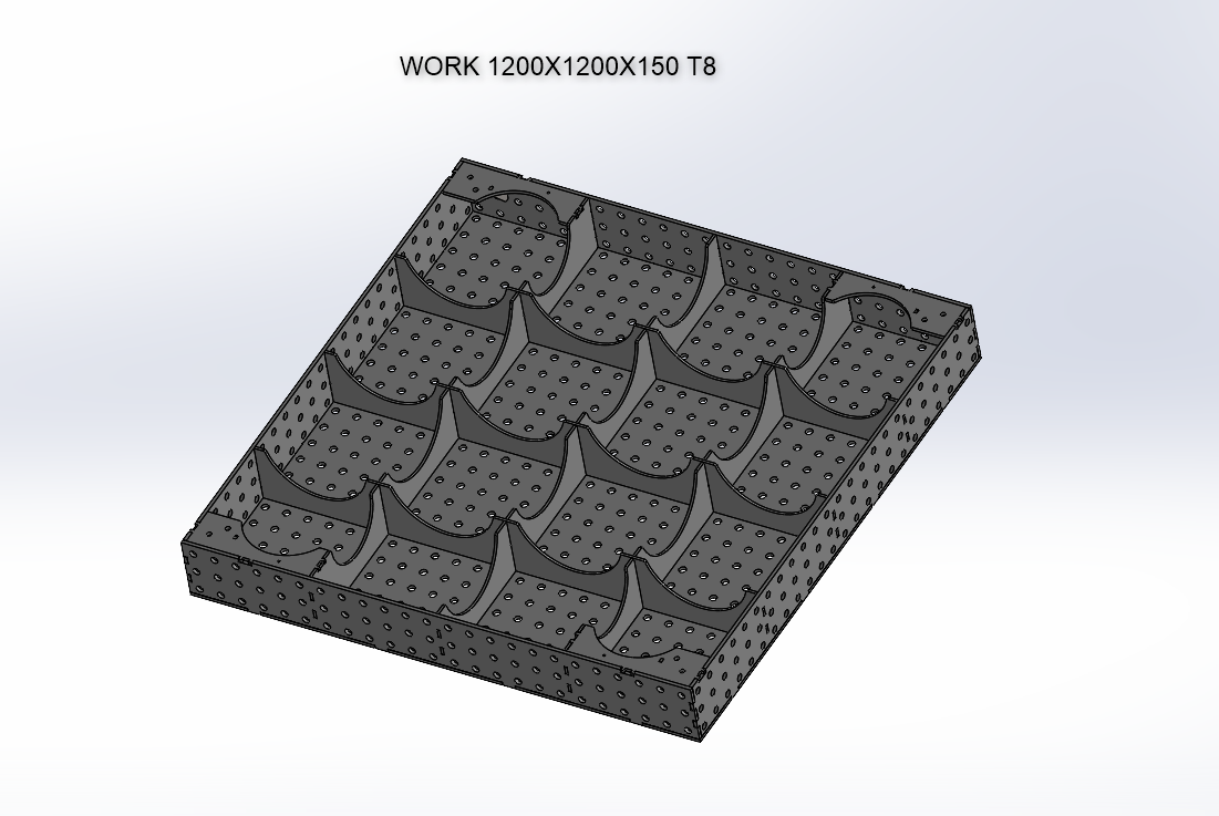 3D Schweißtisch WORK D16 | 8mm – Präzision & Stabilität auf professionellem Niveau!