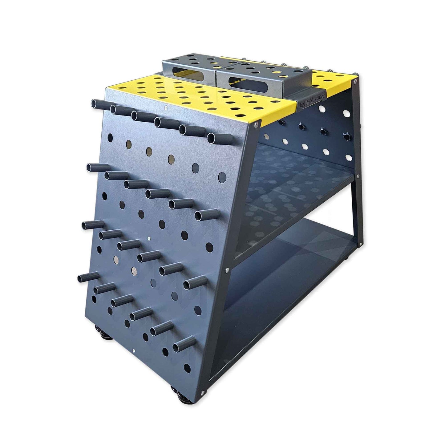 3D Schweißtisch PROFI D28 Plasmanitriert | 3000x1500x200x25mm + 93-tlg. Werkzeugsatz + Werkzeugwagen D28 (optional)