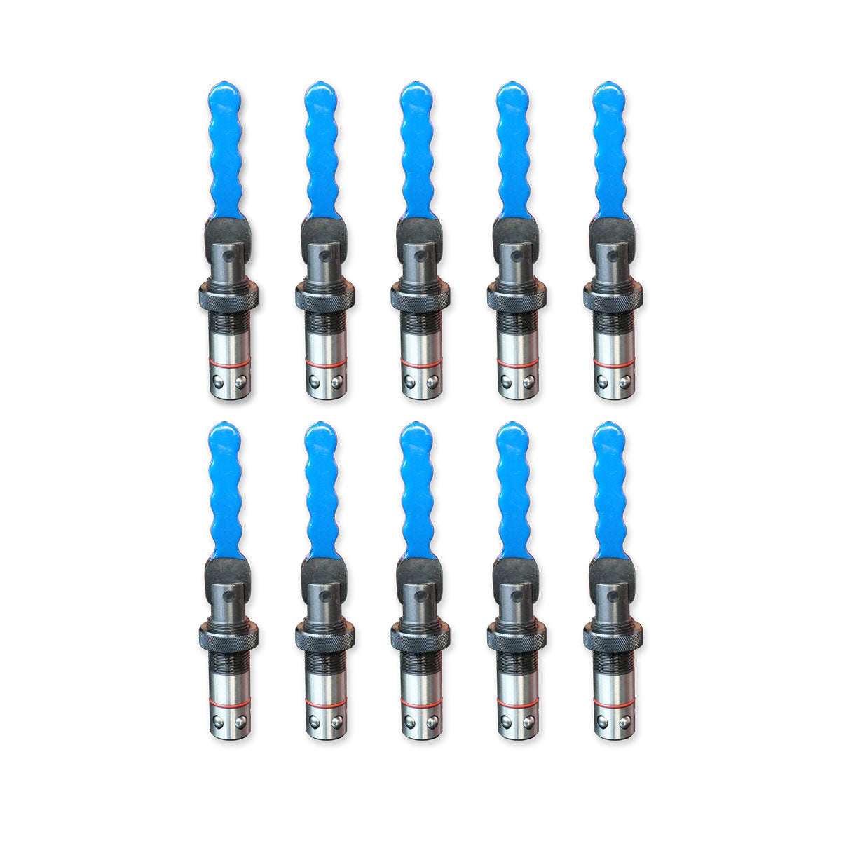 Set 10x Schnellspannbolzen mit Griff D28x50mm