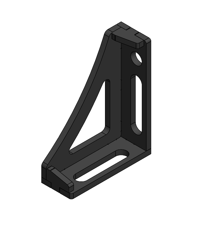 Spannwinkel D28 Set L+R | 250×200×75×12 mm – Präzision &amp; Stabilität für das D28-System