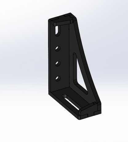 Spannwinkel D16 Set L+R | 250×200×75×12 mm – Premiumstahl (Bausatz)