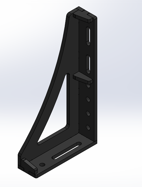 Spannwinkel D16 Set L+R | 450×250×75×12 mm