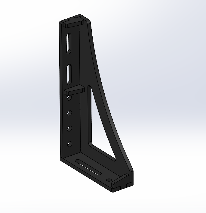 Spannwinkel D16 Set L+R | 450×250×75×12 mm