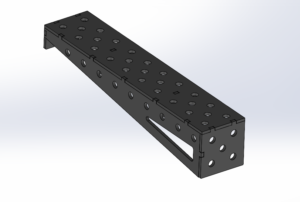Tischerweiterung D28 Bausatz – 1000×200×200×12 mm (Art.-Nr. 4029496)