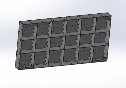 3D-Schweißtisch Work-Pro D16 – 2400 × 1200 × 200 mm | 12 mm