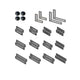 34-tlg. Flachwerkzeuge Set | D16 – Premiumstahl (6–12 mm)