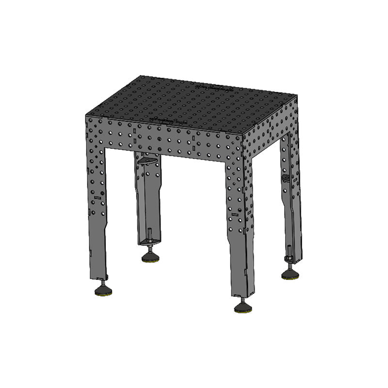 3D Schweißtisch PREMIUM D16 | 800×600×150×6 mm – Kompakter Profi-Schweißtisch für höchste Präzision