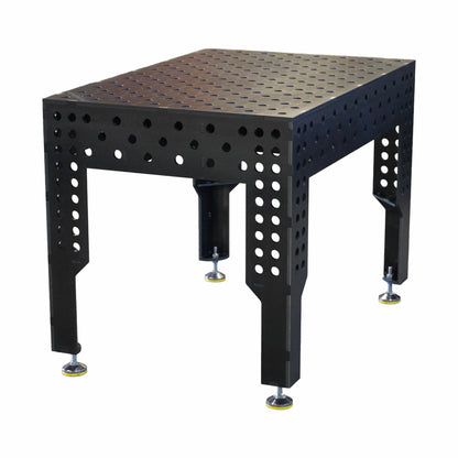 3D Schweißtisch PREMIUM D28 1200 × 800 × 200 mm mit 12 mm Platte und Tischbeinen