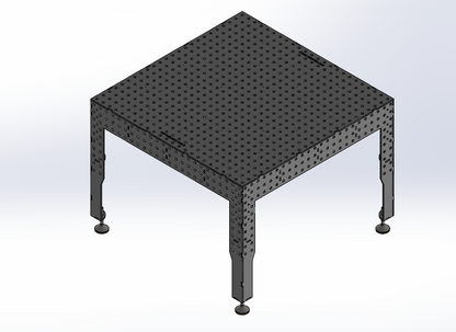 3D Schweißtisch PREMIUM D16 | 1200x1200x150x8mm