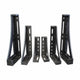 6-teiliges 3D Spannwinkel-Set D16 | 12 mm – 300, 450, 600 mm (Bausatz)