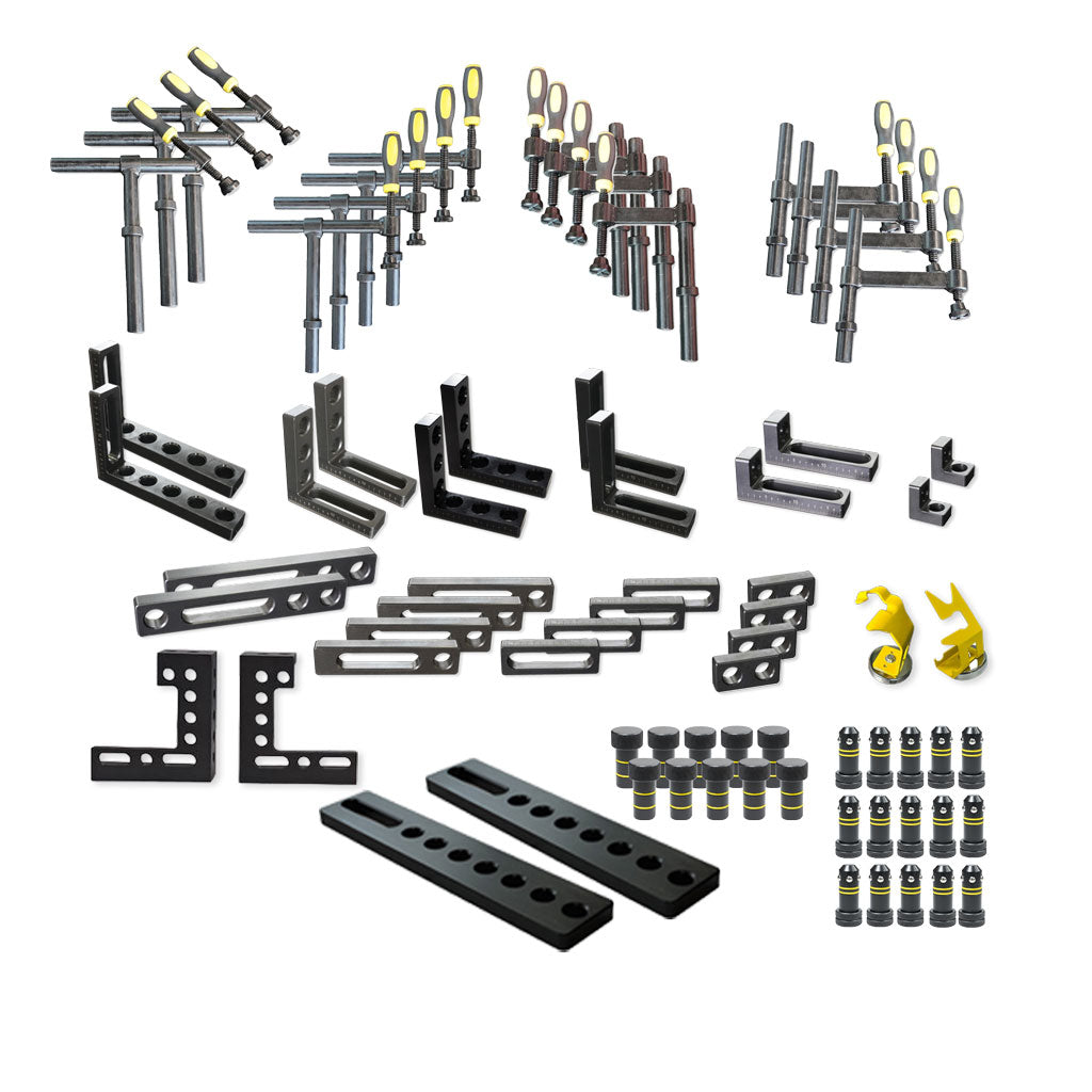 72-tlg. Werkzeug-Set D28 – Profi-Komplettset für Schweißtische mit Ø28 mm
