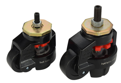 Schwenkbare Heberollen - Transportrollen - Lenkrollen für Schweißtisch GD80-S