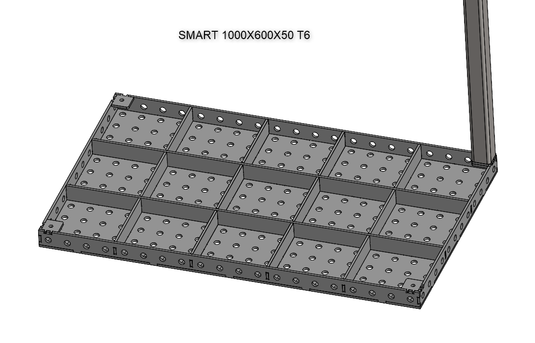 3D Schweißtisch SMART D16 | 6mm (Bausatz)