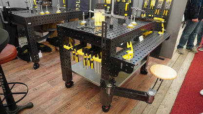 Schwebehocker| Arbeitshocker für Schweißtisch