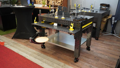 Schwebehocker| Arbeitshocker für Schweißtisch