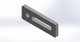 Universalanschlag Premium - 1x Rundloch + 1x Langloch - 150x50x12mm