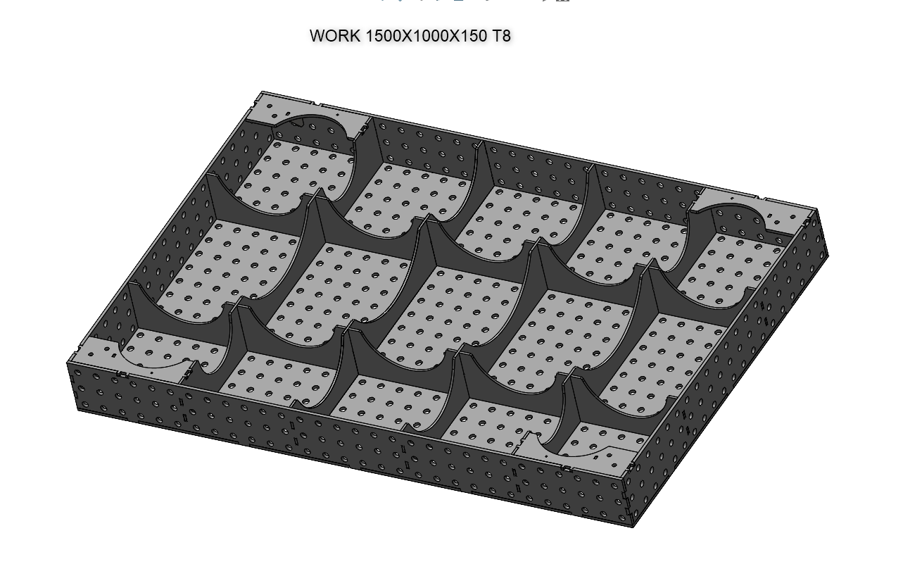 3D Schweißtisch WORK D16 | 8mm – Präzision &amp; Stabilität auf professionellem Niveau!