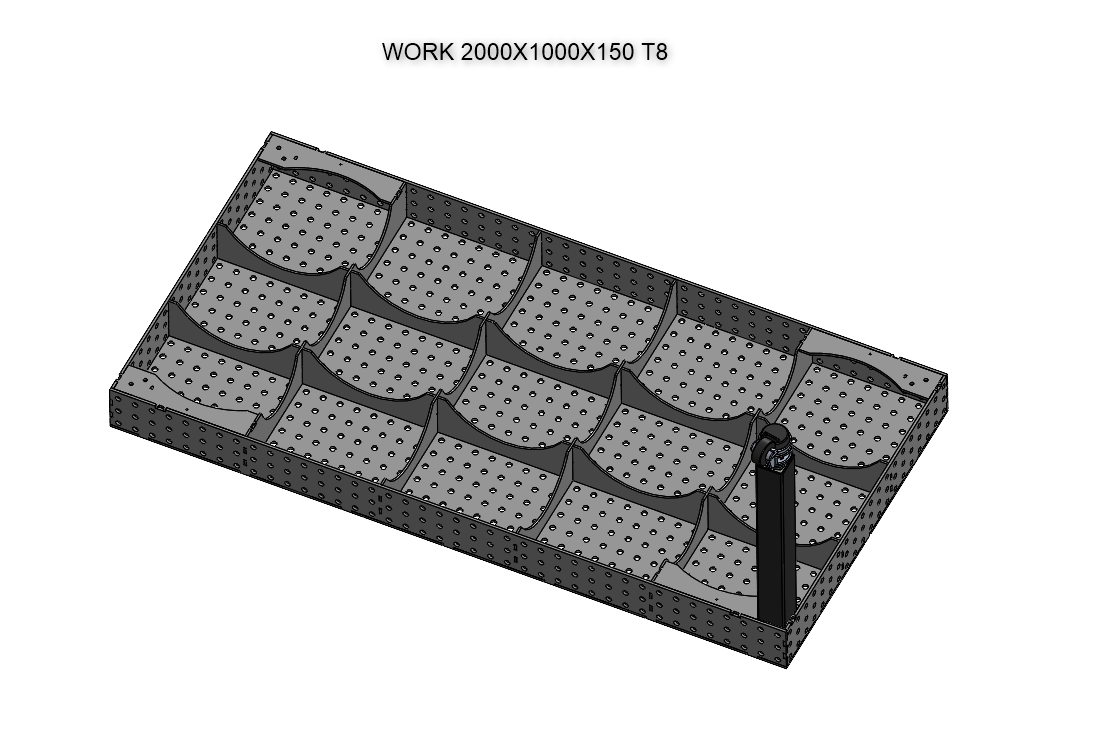 3D Schweißtisch WORK D16 | 8mm – Präzision &amp; Stabilität auf professionellem Niveau!