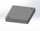 3D-Schweißtisch Work-Pro D16 1200 × 1200 × 200 mm mit 12-mm-Platte in Perspektivansicht