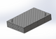 3D-Schweißtisch Work-Pro D16 1200 × 800 × 200 mm mit 12-mm-Platte in Perspektivansicht