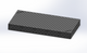 3D-Schweißtisch Work-Pro D28 2000 × 1000 × 200 mm mit 12-mm-Platte in Perspektivansicht