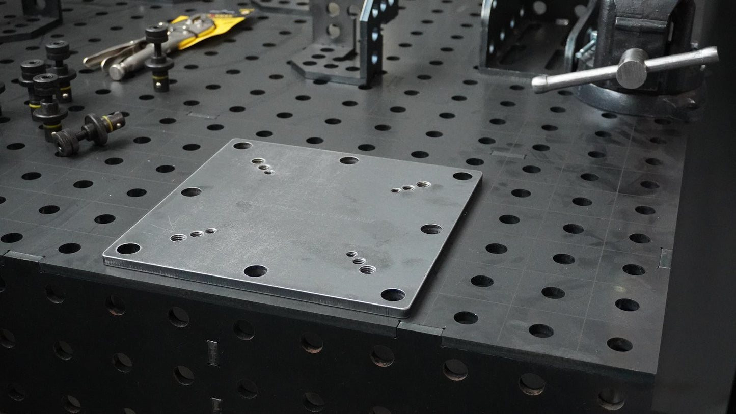 Adapterplatte für Schraubstock D16 | Schweißtisch-Zubehör
