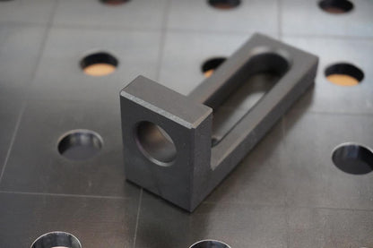 Anschlag-Spannwinkel D16 Nitriert – 90×30×40×12 mm