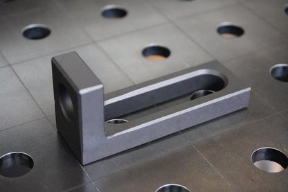 Anschlag-Spannwinkel D16 Nitriert – 90×30×40×12 mm