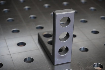 Anschlag-Spannwinkel D16 | 90x30x90x12mm - 6x Rundloch