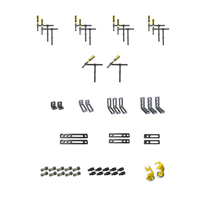48-teilige D16-Werkzeug-Set ermöglicht sofort professionelles Arbeiten