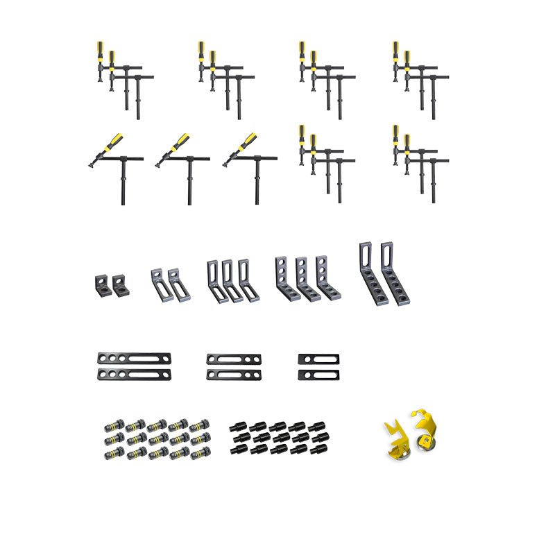 65-tlg. Werkzeug-Set D16 – Profi Komplettset für Schweißtische Ø16