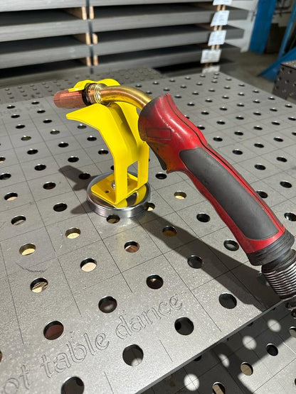 MIG / MAG Brennerhalter mit Magnetfuß 