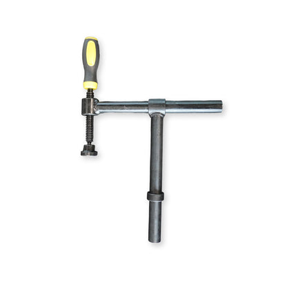 Rohrschraubzwinge Standard D28 mit Kunststoffgriff – Für präzises Fixieren auf Ihrem Schweißtisch