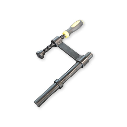 Rohrschraubzwinge mit Kunststoffgriff – D28 | Perfekte Fixierung für Ihren Schweißtisch