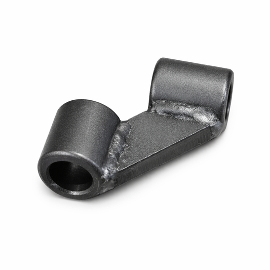 Rohrverbinder D16 Winkel 90° mit Lasche | Spannrohr System 16