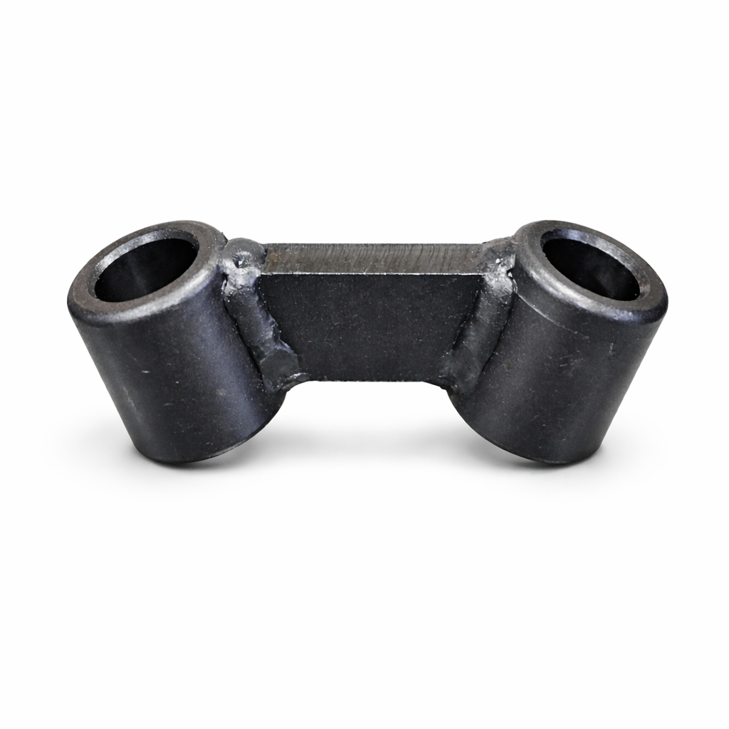 Rohrverbinder D16 Winkel 45° mit Lasche für Spannrohr | System 16