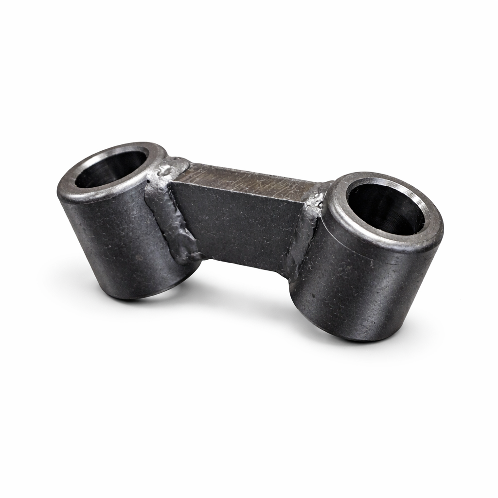 Rohrverbinder D16 Winkel 45° mit Lasche für Spannrohr | System 16