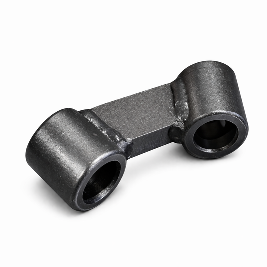 Rohrverbinder D16 Winkel 45° mit Lasche für Spannrohr | System 16