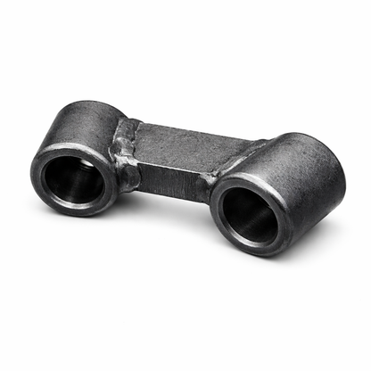 Rohrverbinder D16 Winkel 45° mit Lasche für Spannrohr | System 16