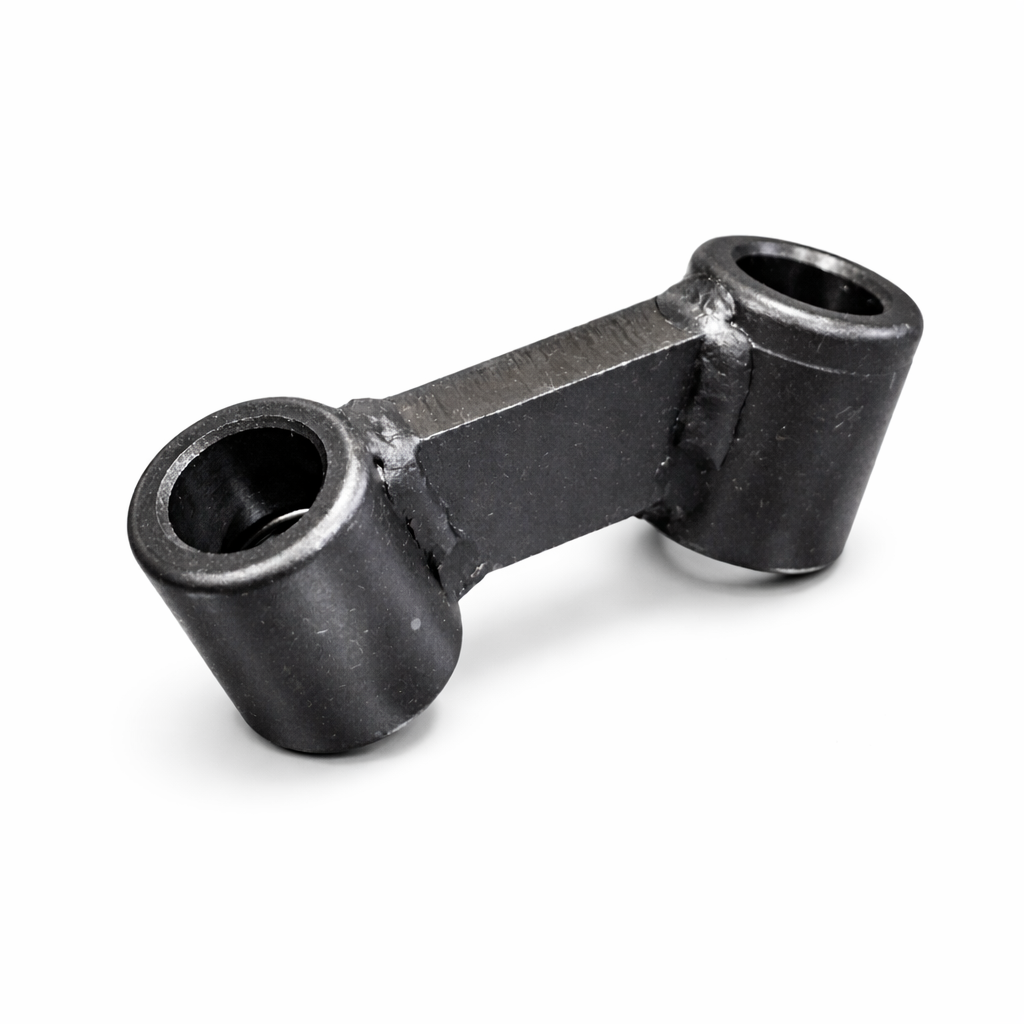 Rohrverbinder D16 Winkel 45° mit Lasche für Spannrohr | System 16