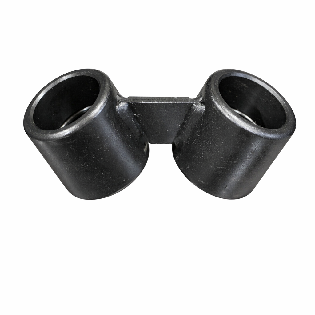 rohrverbinder d28 winkel 45 grad mit lasche