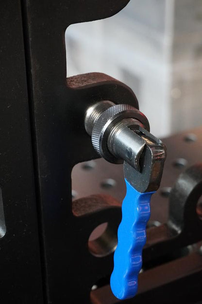 Set 10x Schnellspannbolzen mit Griff D28x50mm