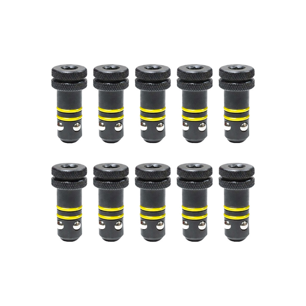 Set 10× Kugelsperrbolzen D16×24 mm – Schnelle Fixierung für Schweißtisch &amp; Lochplatte